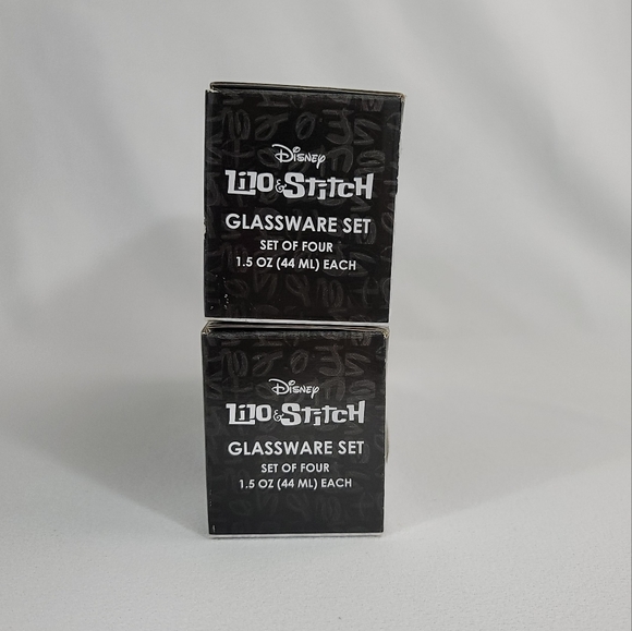 (2) Disney Lilo And Stitch 4-Piece Shot Glass Set - Picture 6 of 10